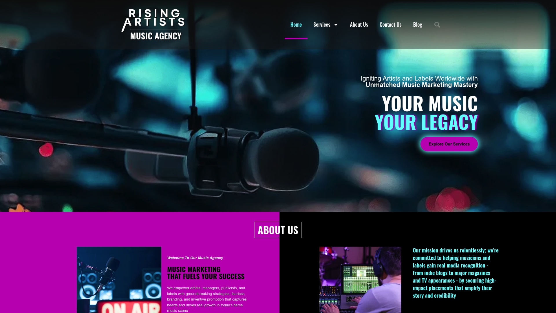 Top 3 feature.fm Alternatives Music Agencies 2026 - 1783927617766 risingartistsagency https://risingartistsagency.com
