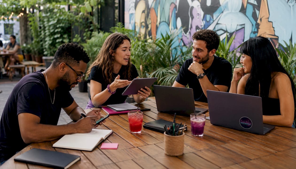 Best Music Marketing Agencies for Independent Musicians - 1784445132014 Music marketing team discussing campaign strategy Music marketing team discussing campaign strategy