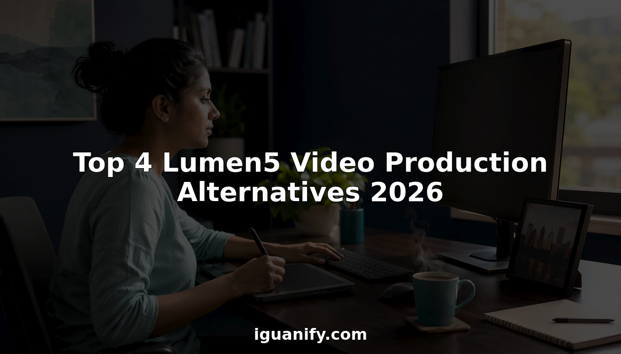 Top 4 Lumen5 Video Production Alternatives 2026