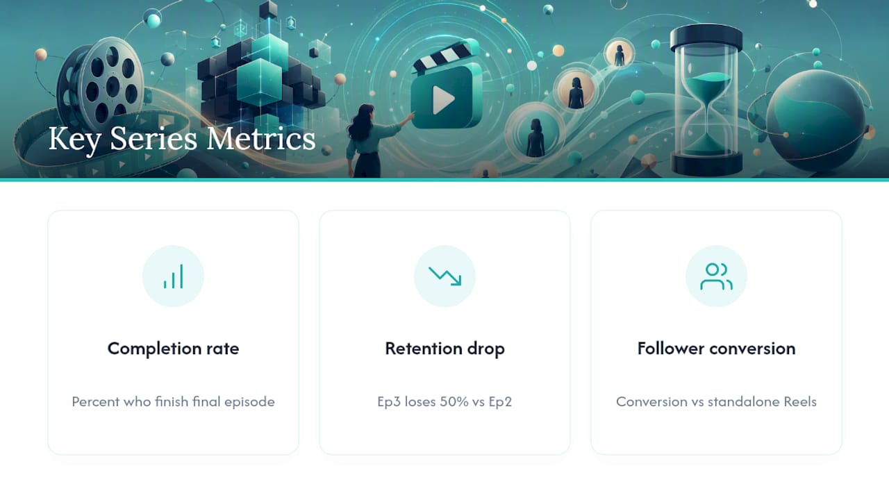 Three metrics for evaluating Reels series performance