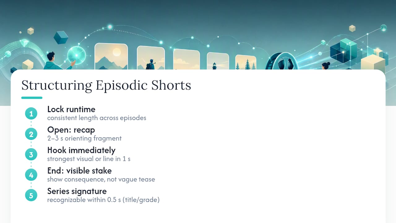 Best Practices for Structuring Episodic Shorts to Maximize Retention — overview diagram