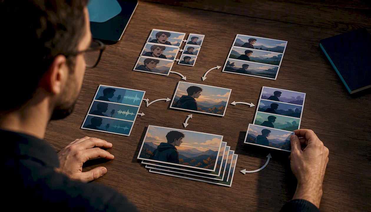 Illustration of repeated episode revisions