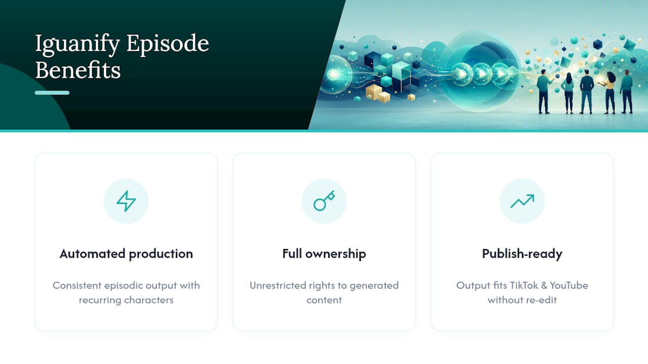 Leonard on Iguanify's Approach to Episode Pricing — overview diagram