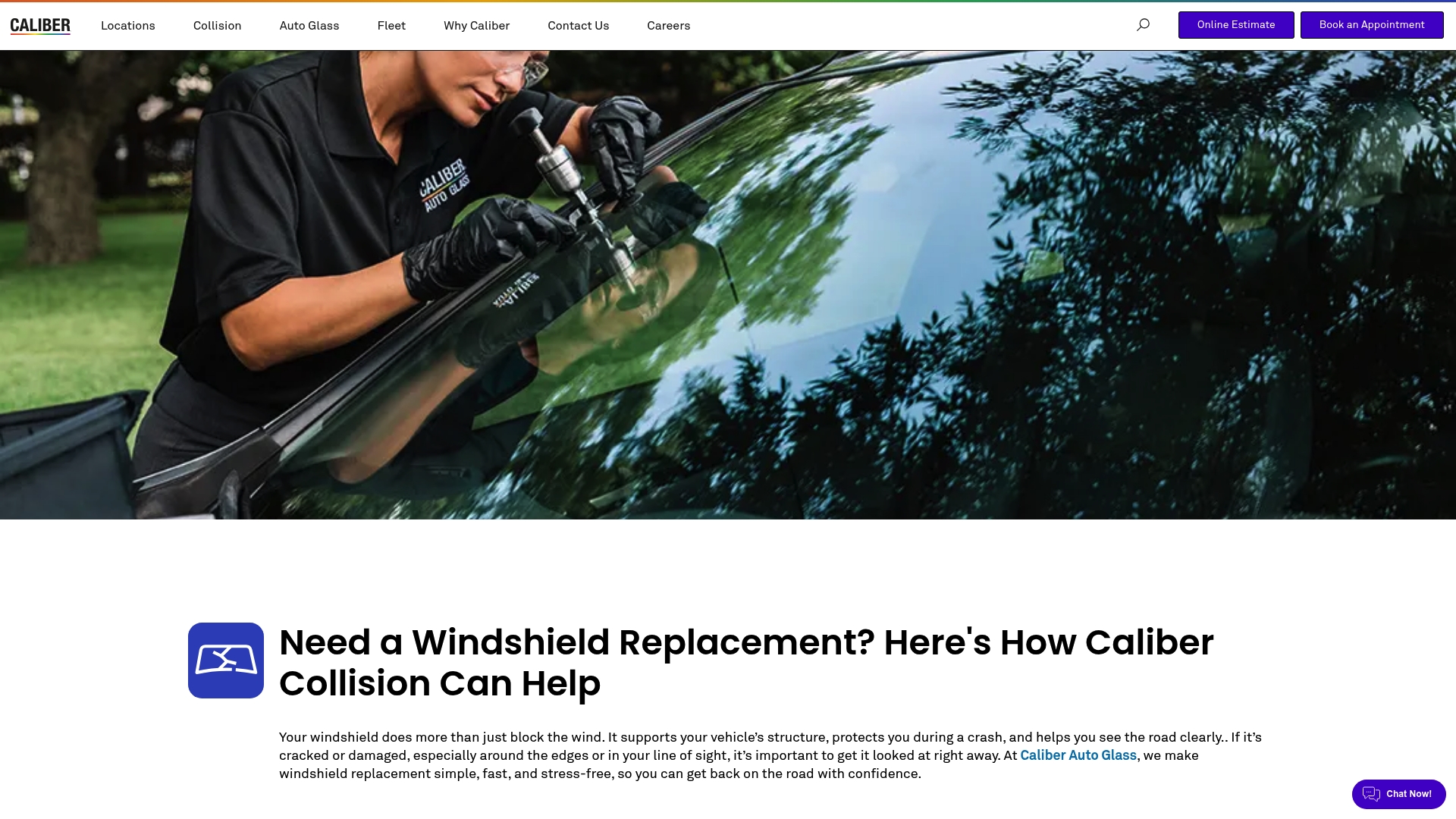 https://caliber.com/services/auto-glass/windshield-replacement