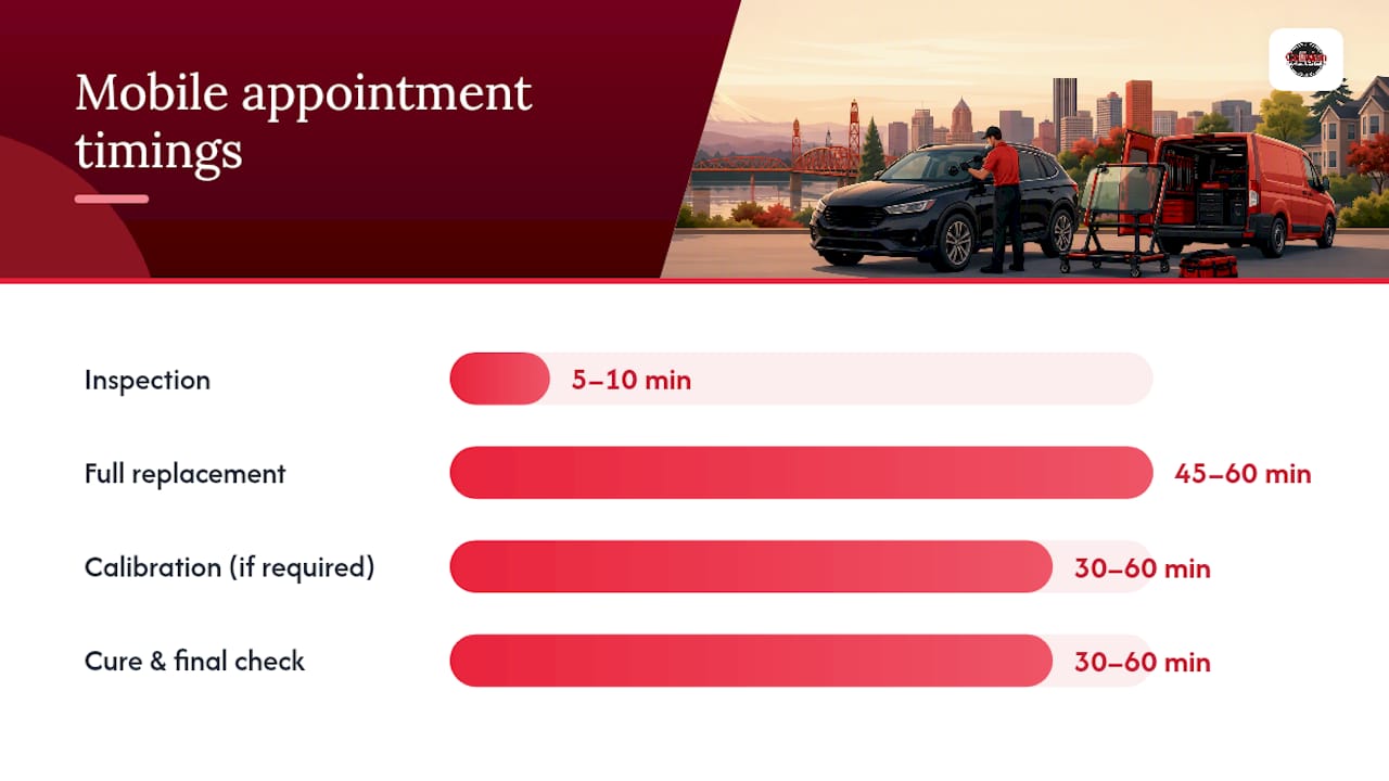 What Happens During a Mobile Windshield Appointment? — overview diagram