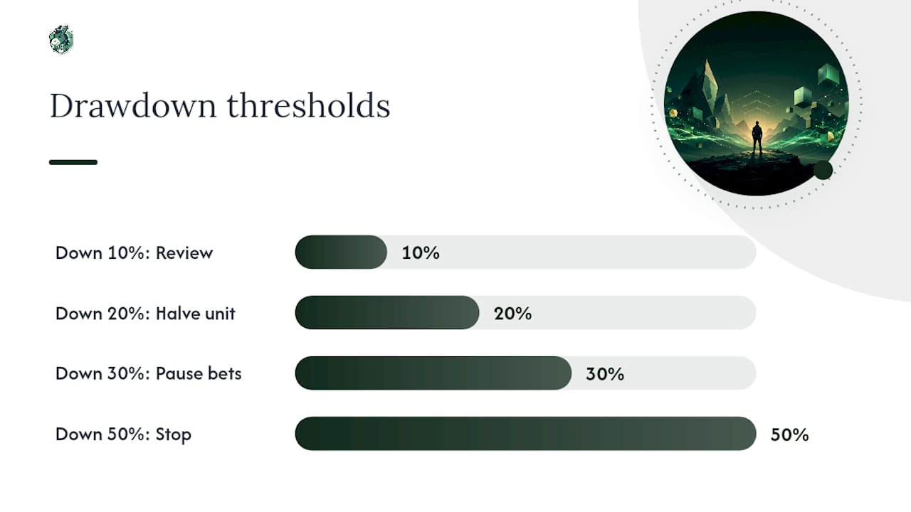 What is risk of ruin and how do drawdowns protect you? — overview diagram