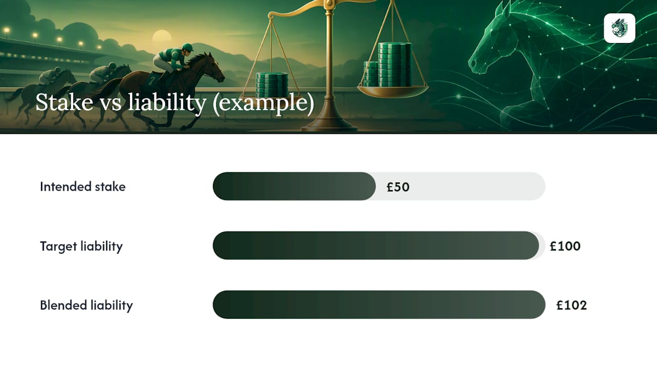 Should you size by stake or by liability? — overview diagram