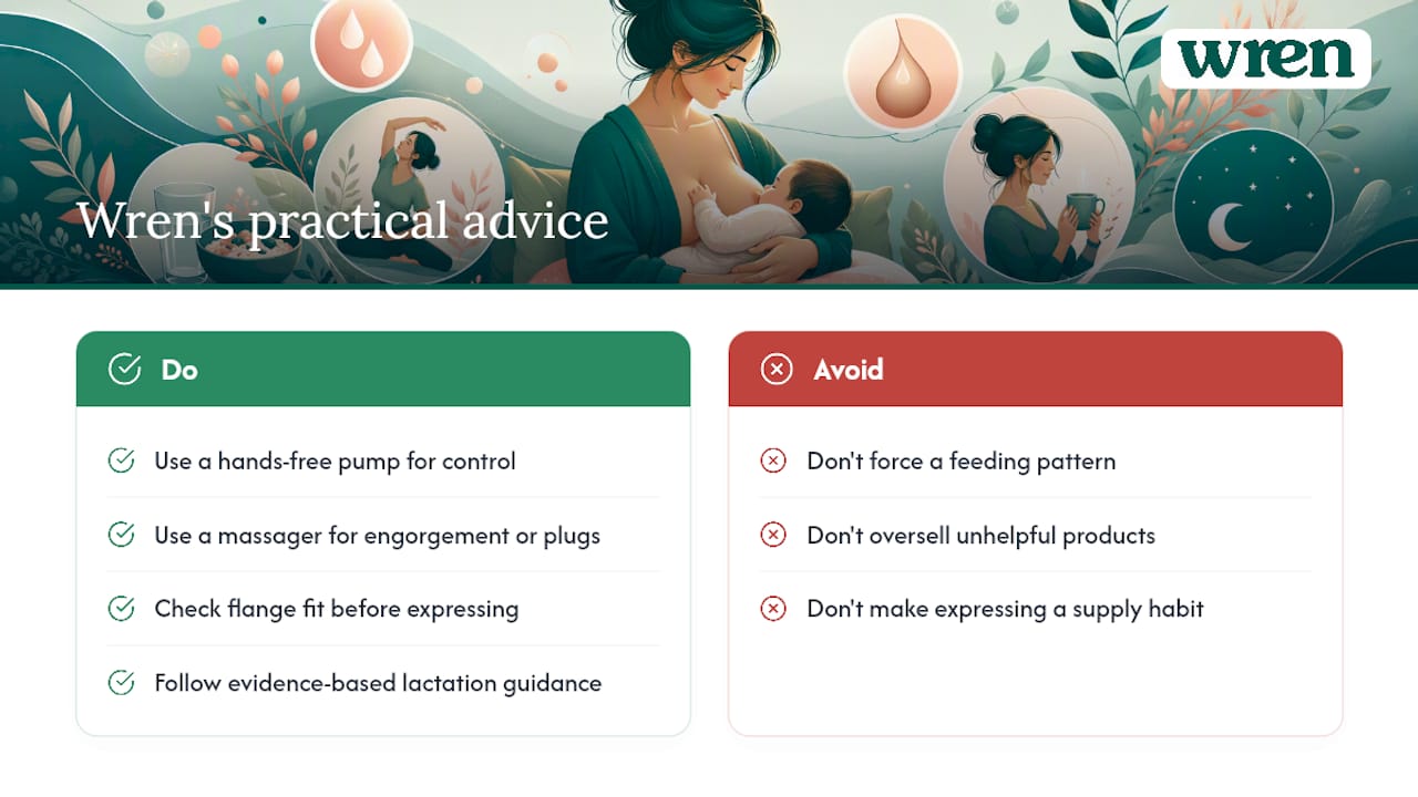Wren's evidence-based approach to breastfeeding support — overview diagram