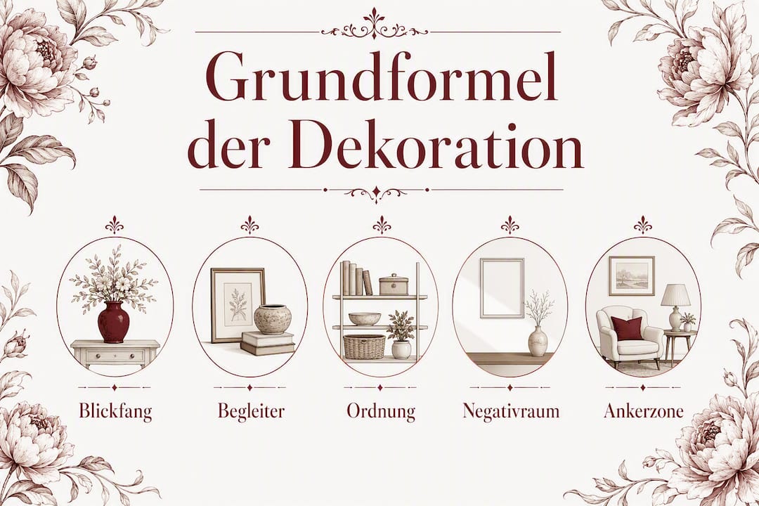 So dekorieren Sie Ihr Sideboard richtig: Die Grundregeln auf einen Blick (Infografik)