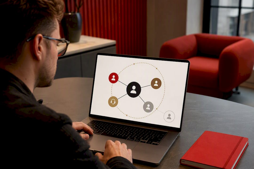 Organization connected to multiple affiliate accounts