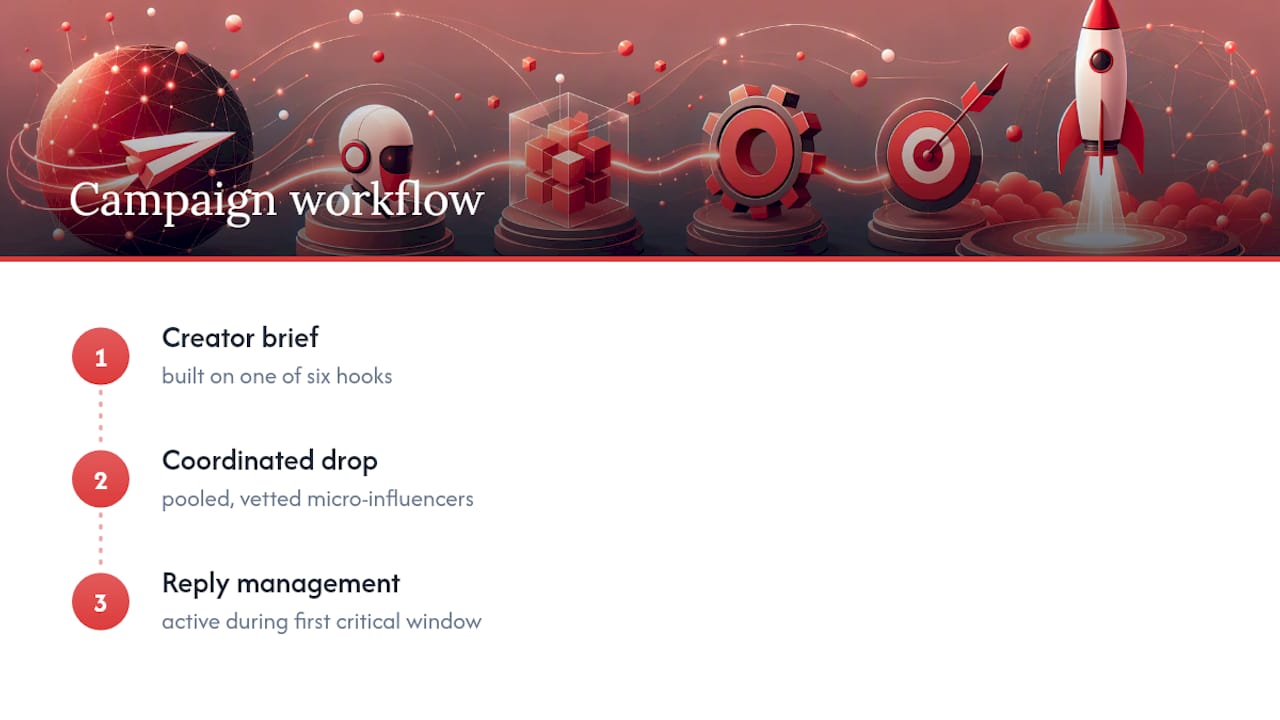 How Nowix Applies This Playbook to Real Launches — overview diagram