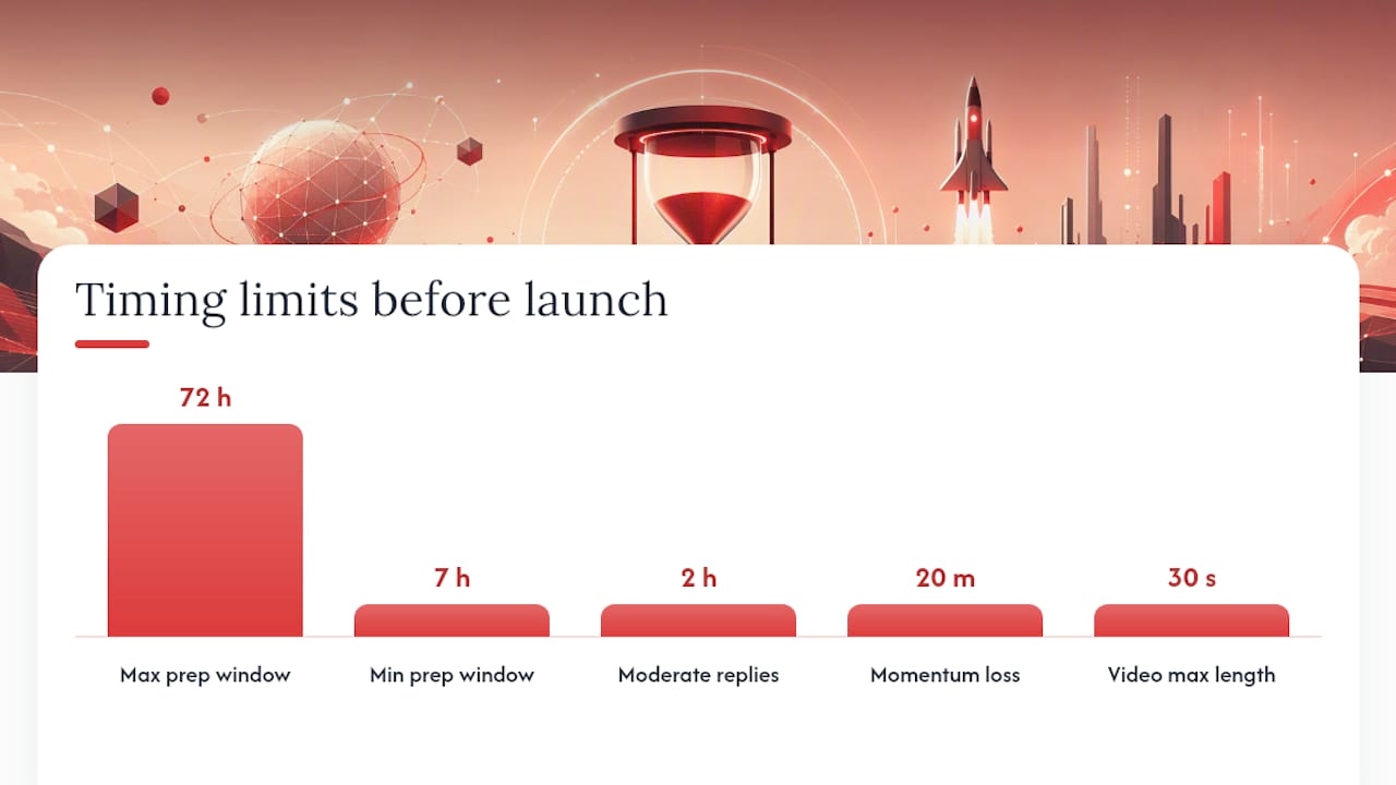 Quick Launch Checklist: What To Prepare in 7 to 72 Hours — overview diagram
