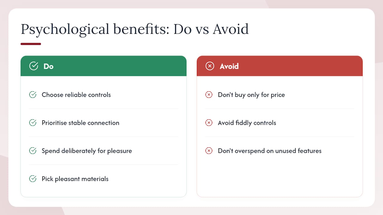 The psychological and emotional benefits of using luxury sex toys — overview diagram