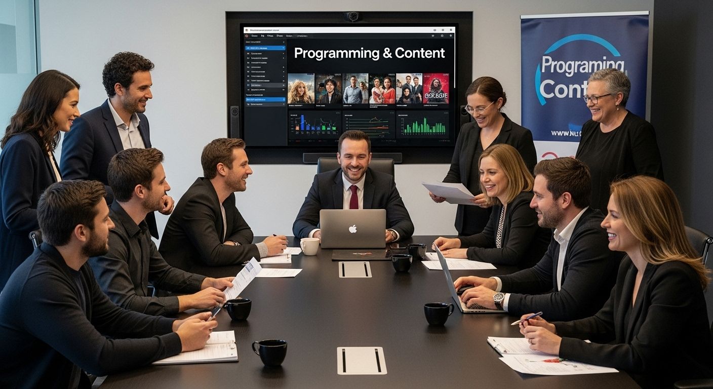 advertisers network tv content