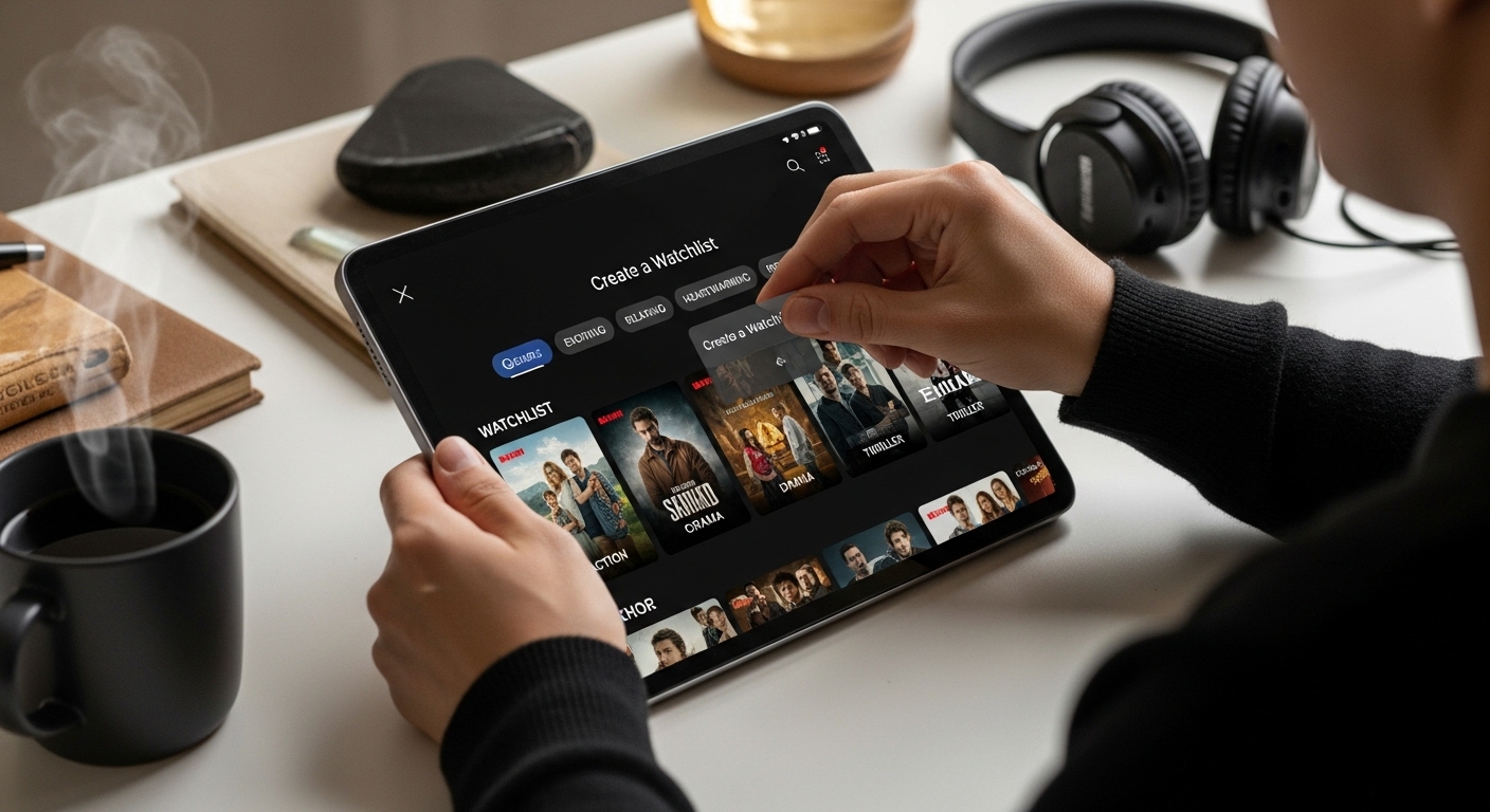 watchlist streaming app action
