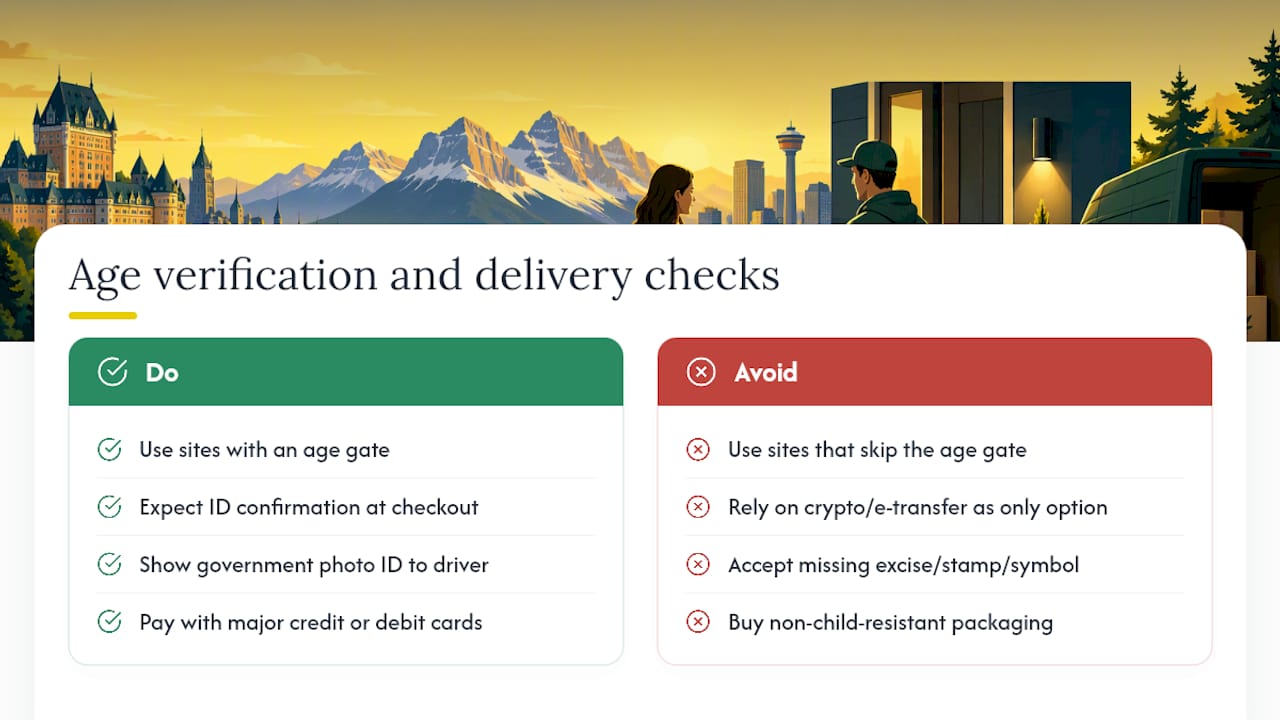 What Happens During Age Verification at Checkout and Delivery? — overview diagram