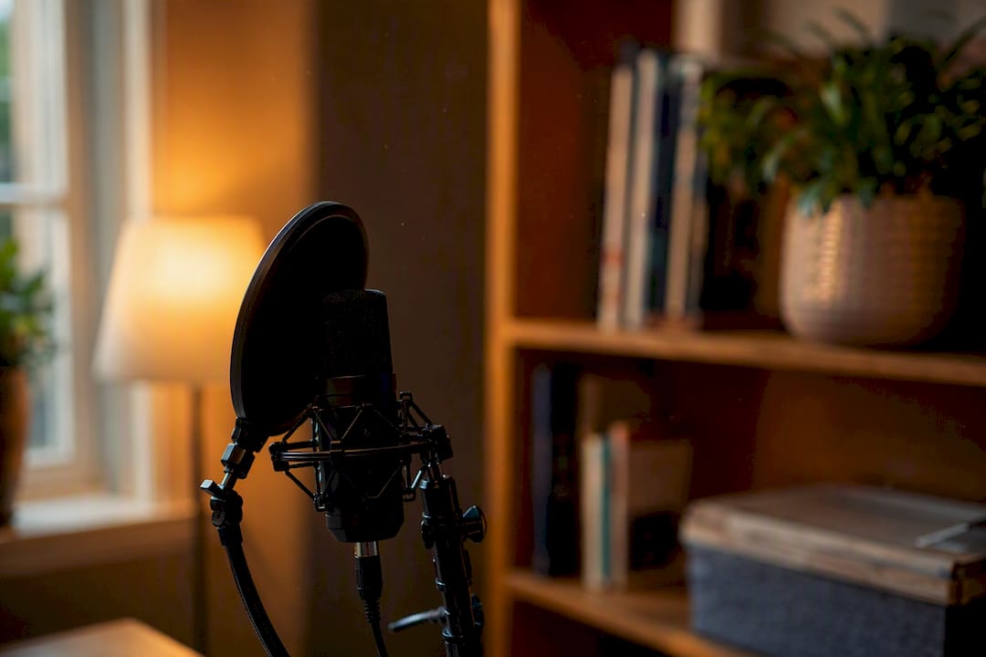 Microphone setup for audio recording