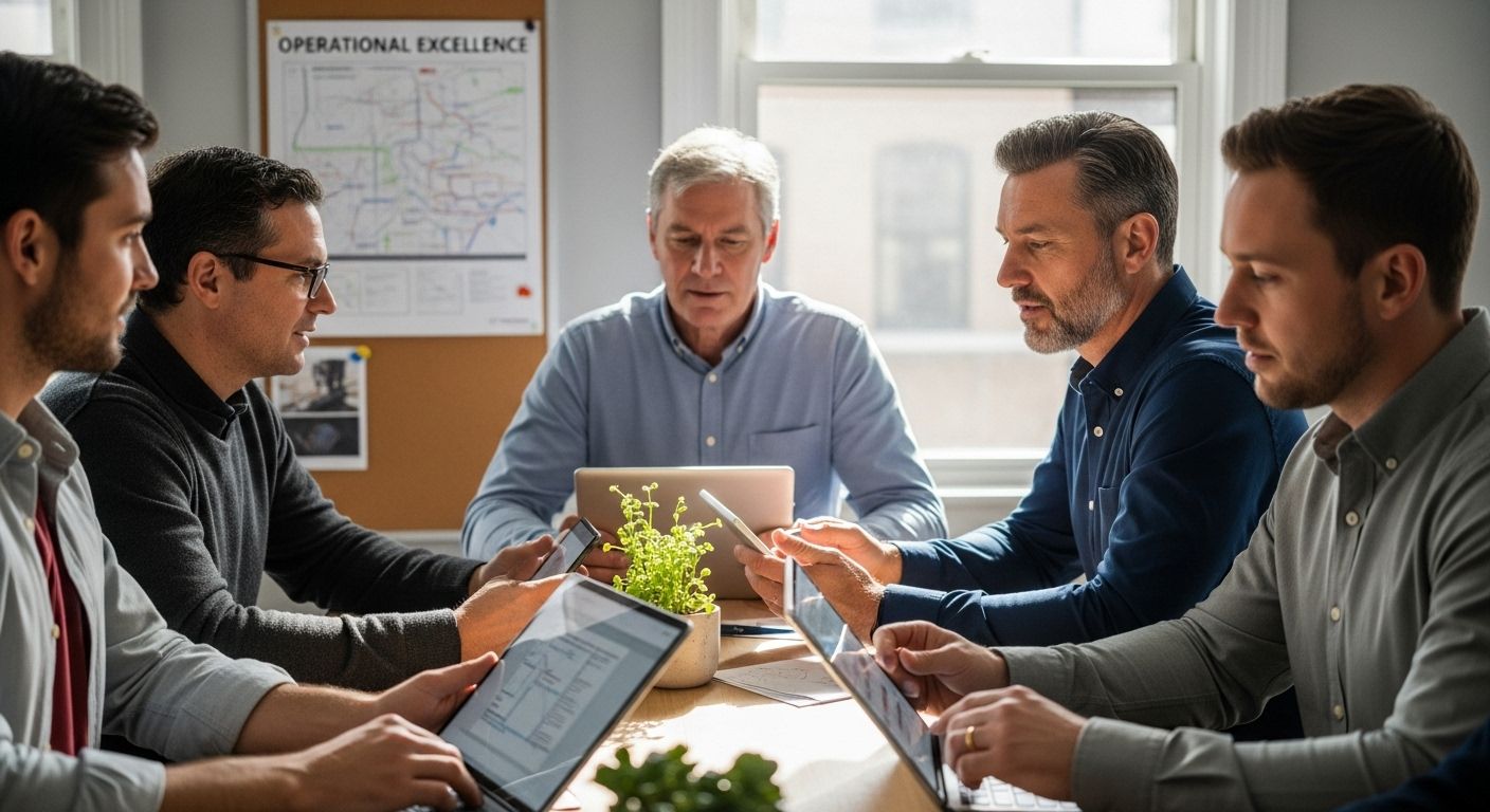 property management teamwork discussion