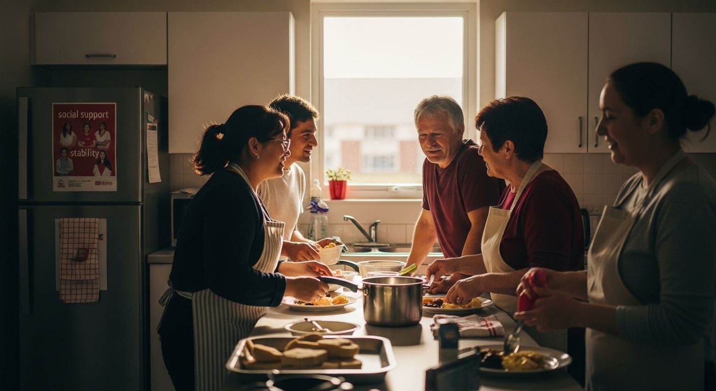 temporary accommodation social support