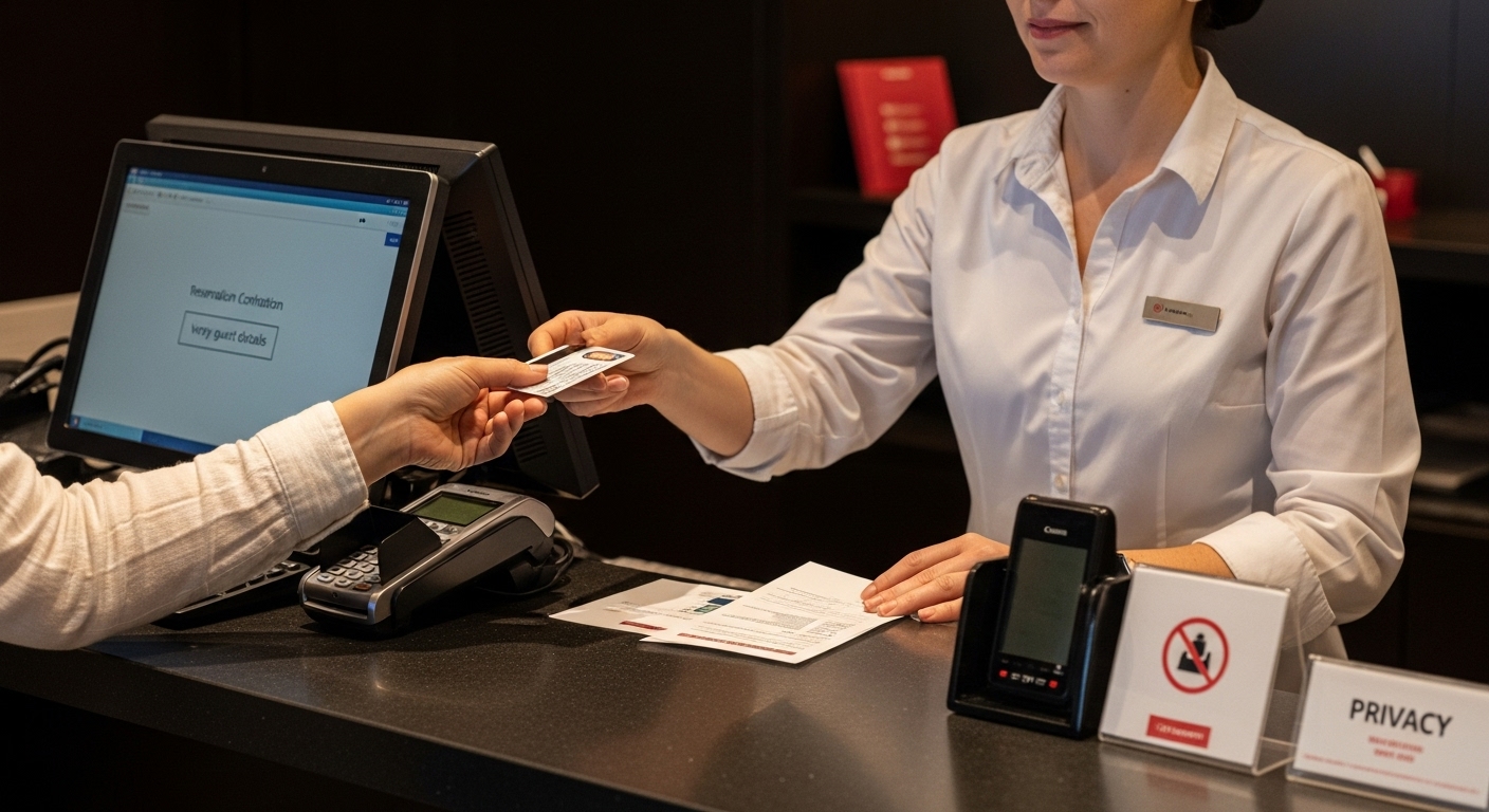 hotel guest verification