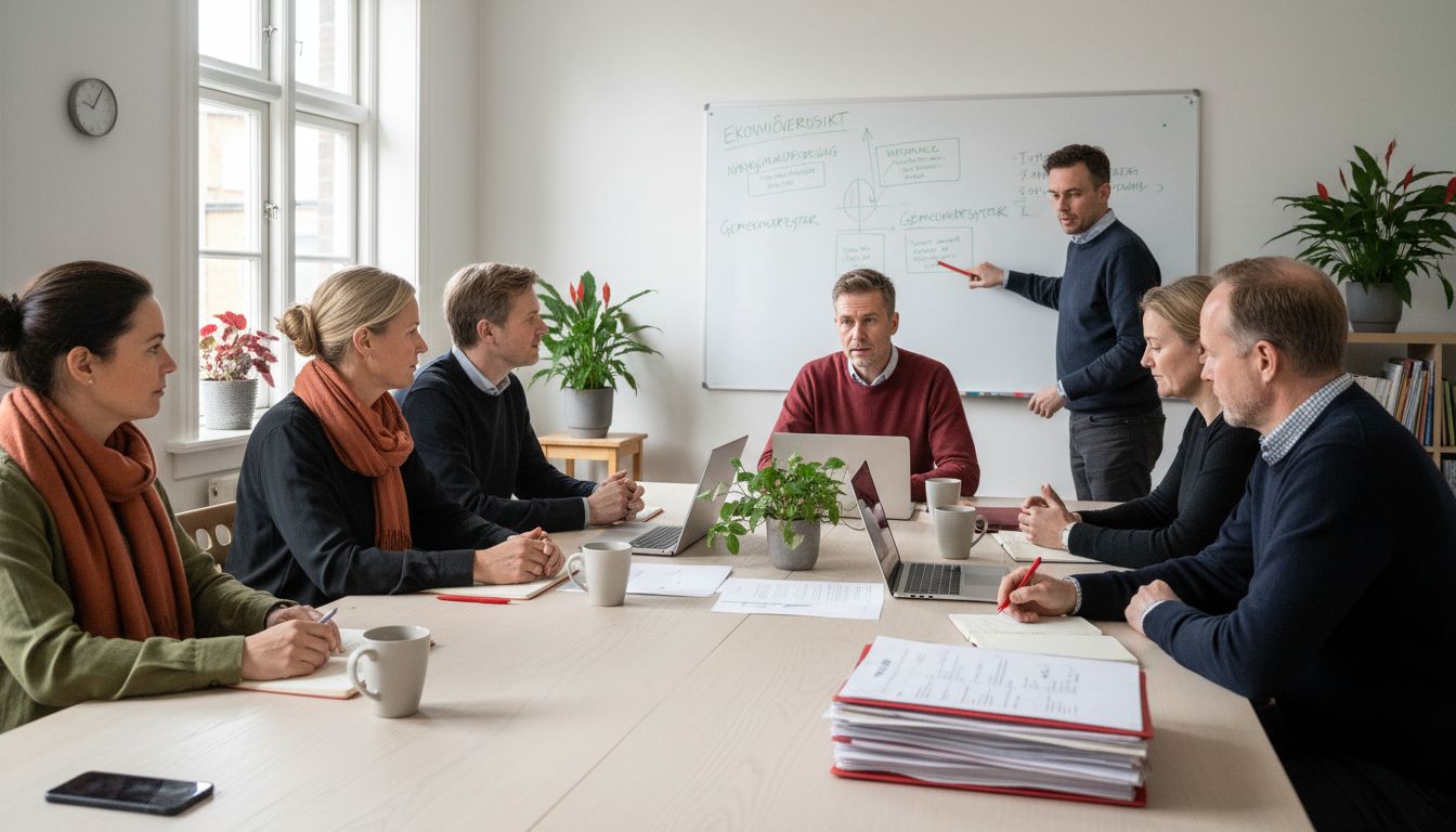 Swedish cooperative board meeting