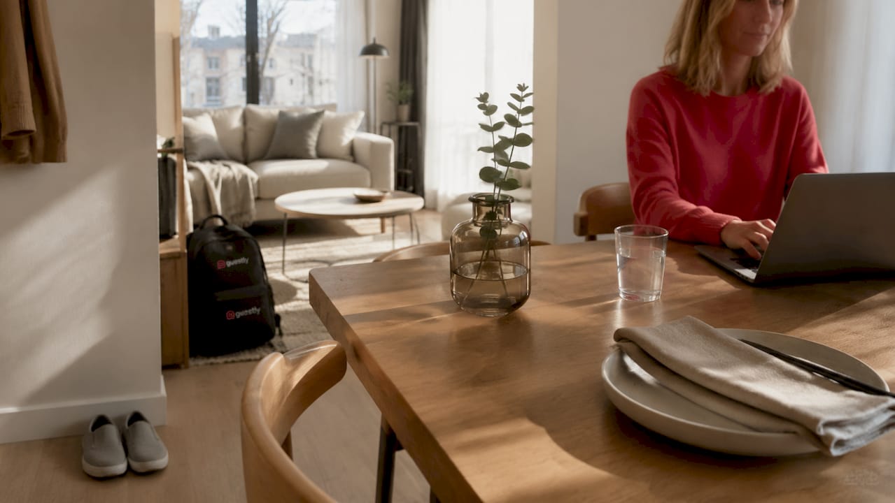 Light-filled Nordic apartment with gentle personal touches
