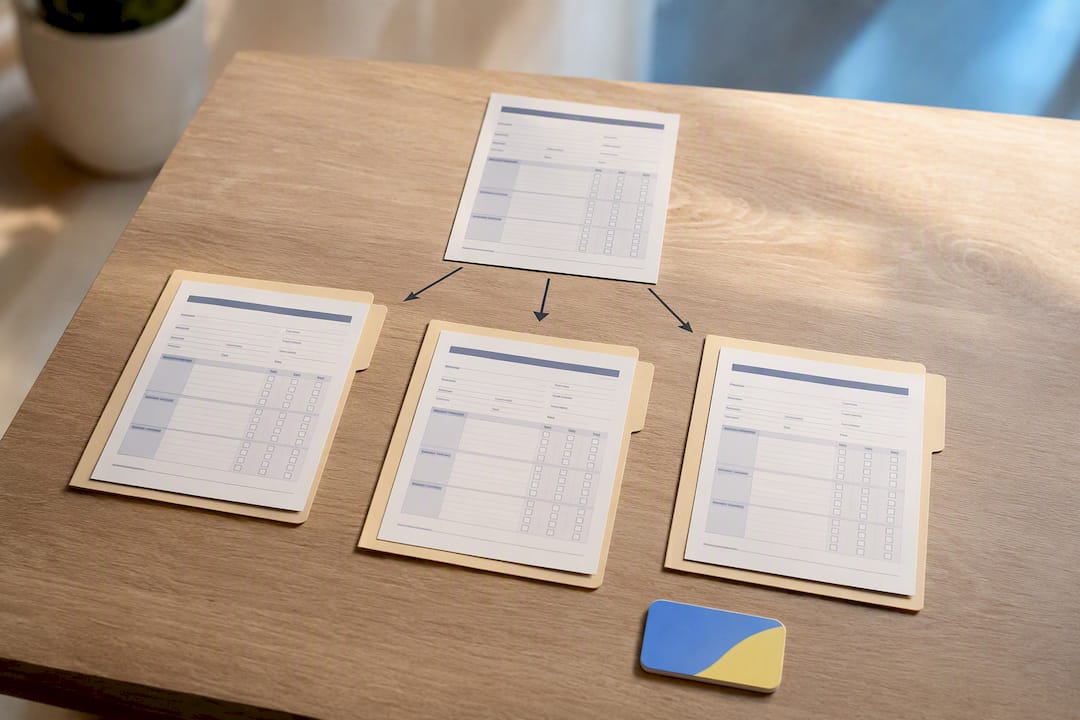 Master care log shared across caregivers