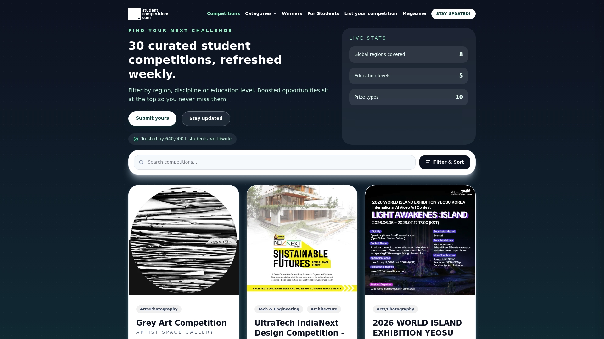 https://studentcompetitions.com
