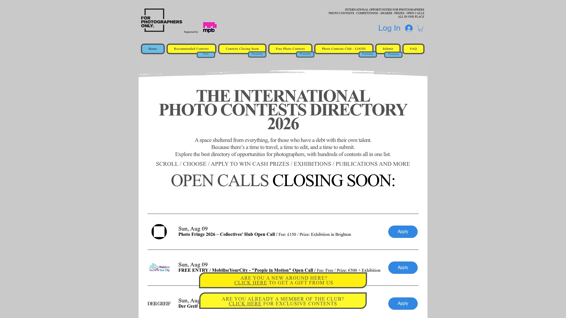 Forphotographersonly