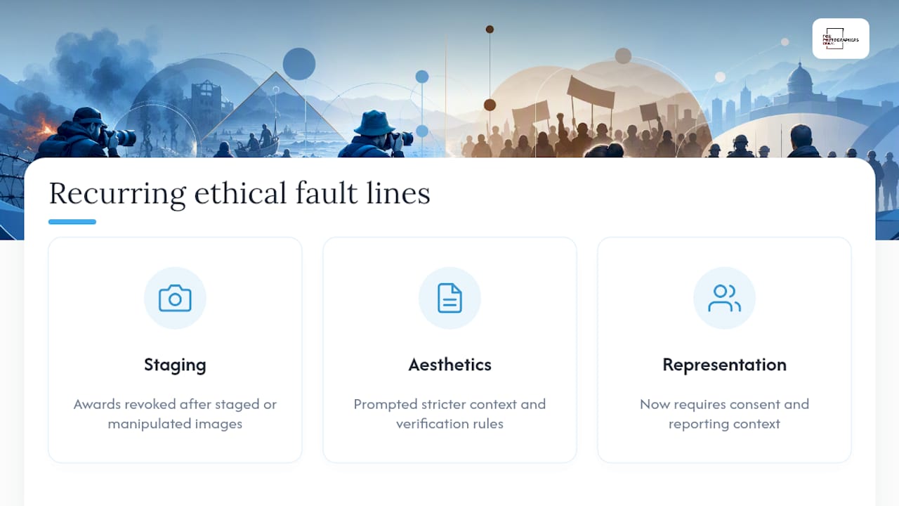 The ethical fault lines that keep surfacing in award season — overview diagram