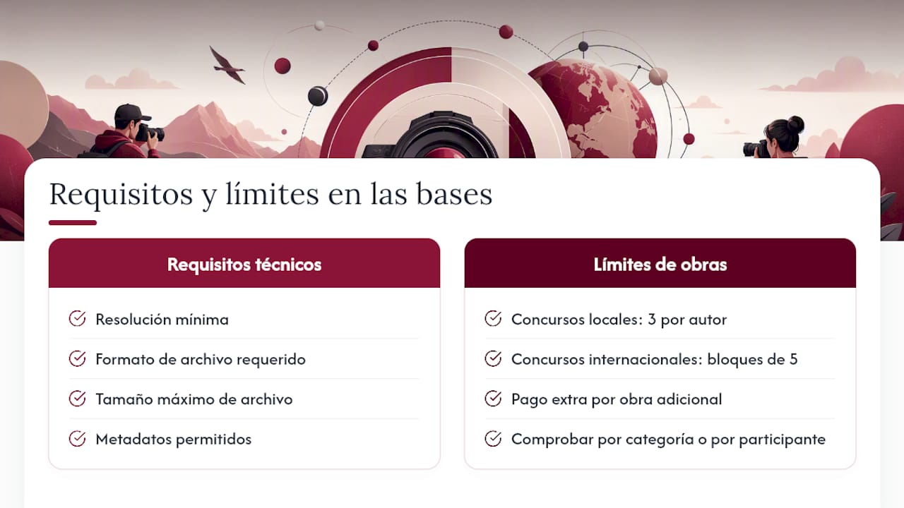 Cómo leer las bases: requisitos técnicos y límite de obras — overview diagram