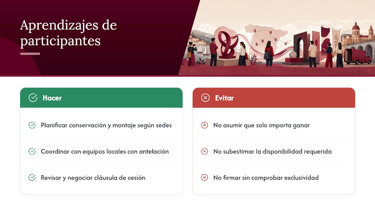 Qué cuentan quienes ya han participado en itinerancias — overview diagram