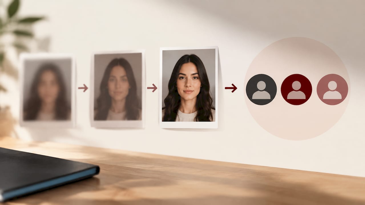 Illustration of recognizability screening process