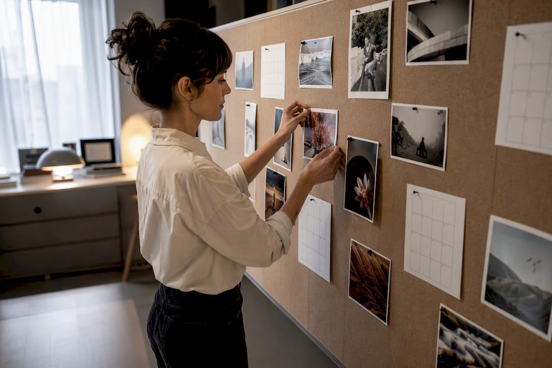 Organización visual de concursos fotográficos mensuales
