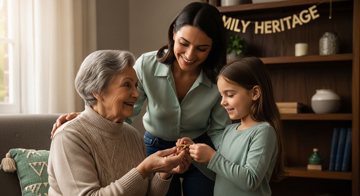 family gold jewelry tradition