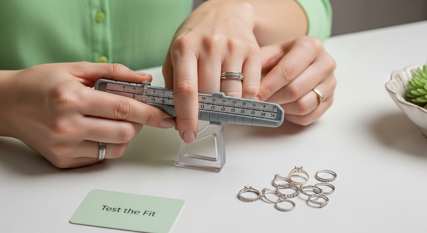 ring fit testing at home