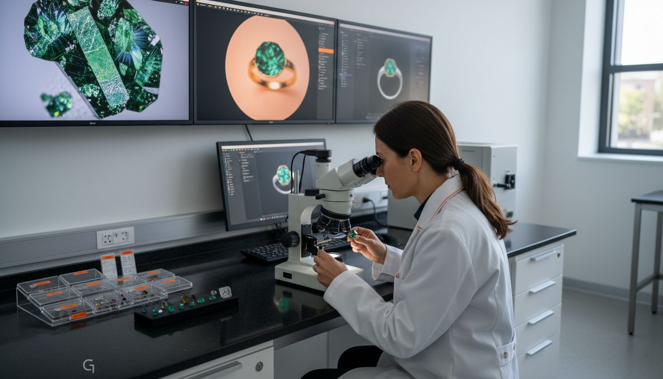 gemologist lab testing