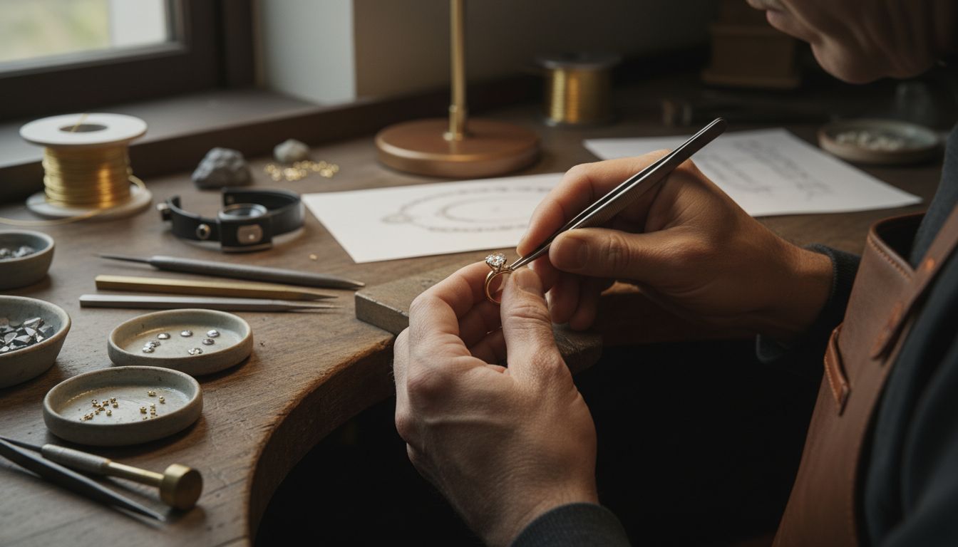 artisan stone setting