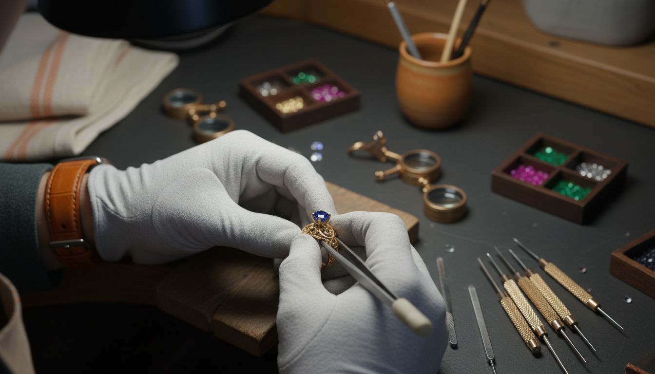 stone setting process