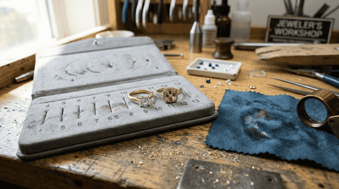 Diamond and morganite rings in gold settings