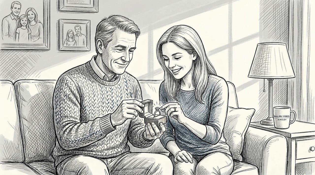 Family shares vintage jewelry heirloom moment