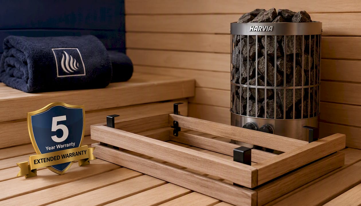 5-Year Total Protection Warranty - Sauna