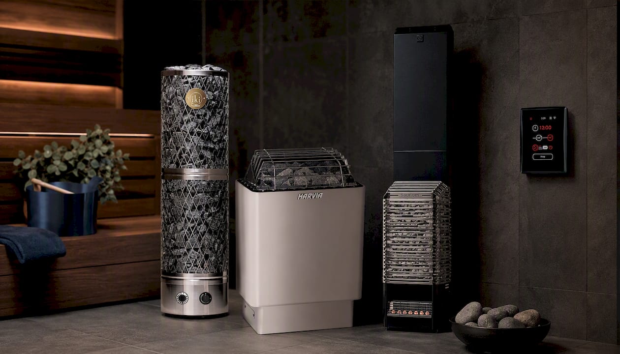 IKI Pillar 9kW with wifi controller glass