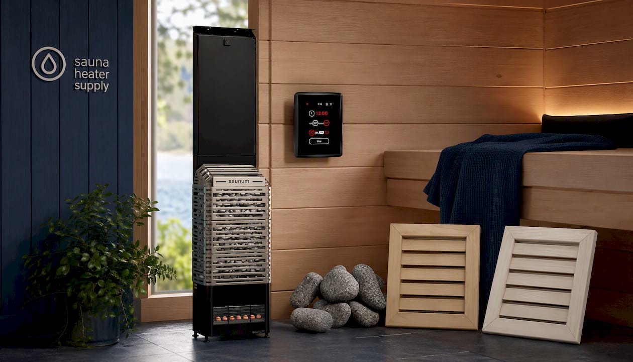 Saunum Air 7 Sauna Heater Package