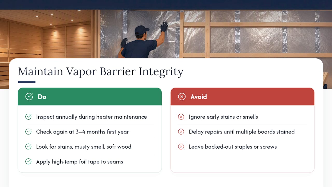 How Do You Maintain Vapor Barrier Integrity Over Time? — overview diagram