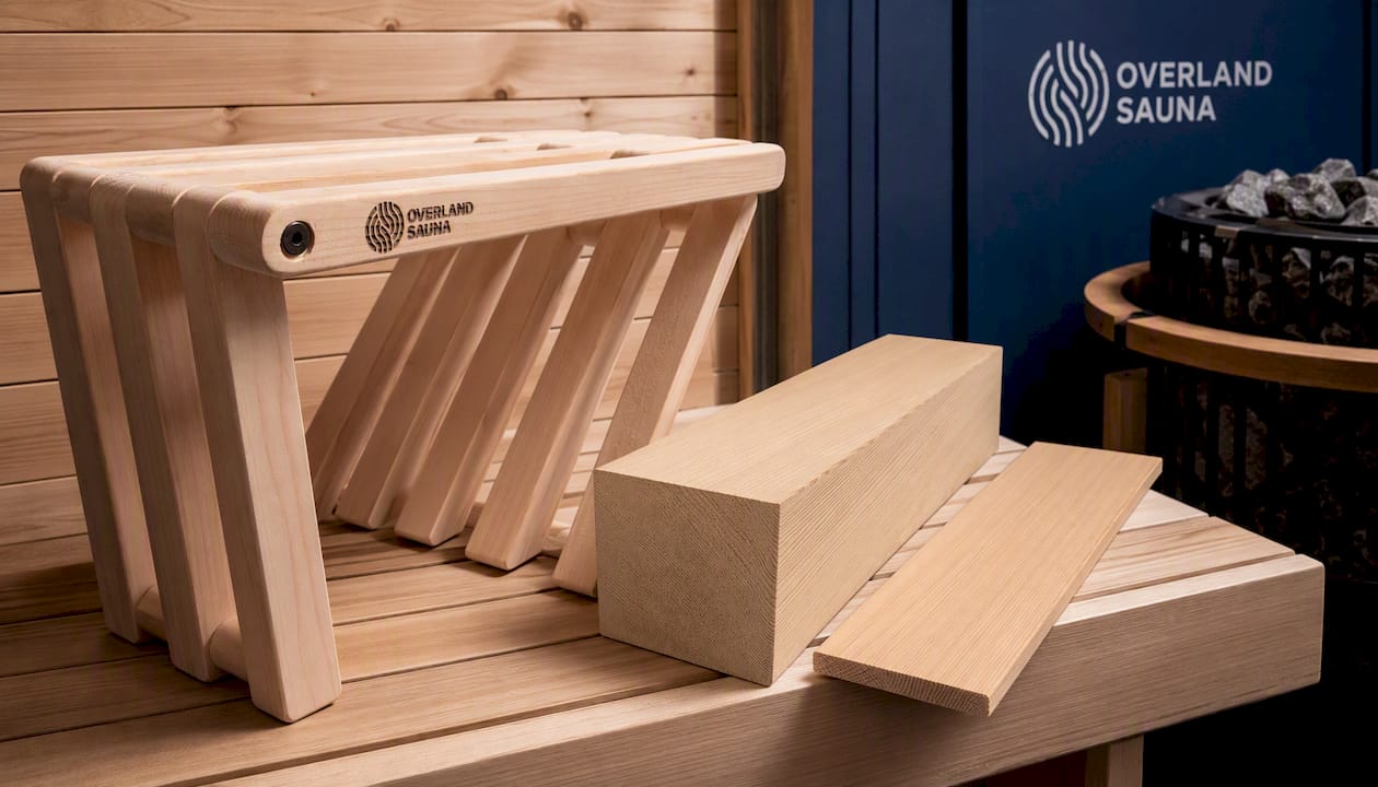 Sauna Cedar Bench