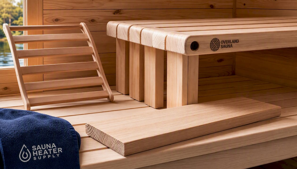 Sauna Cedar Bench