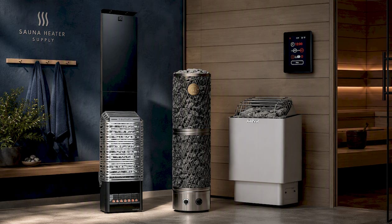 Saunum Air 7 Sauna Heater Package