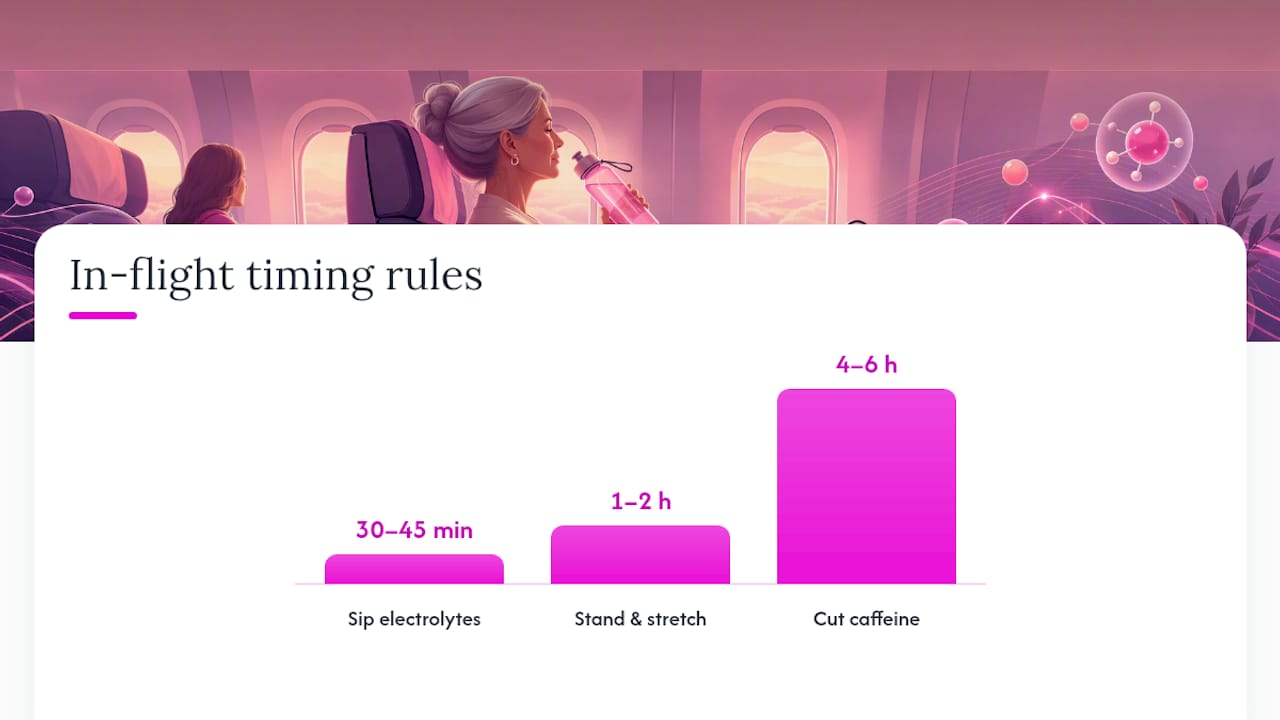 What to Do Once You're in the Air — overview diagram