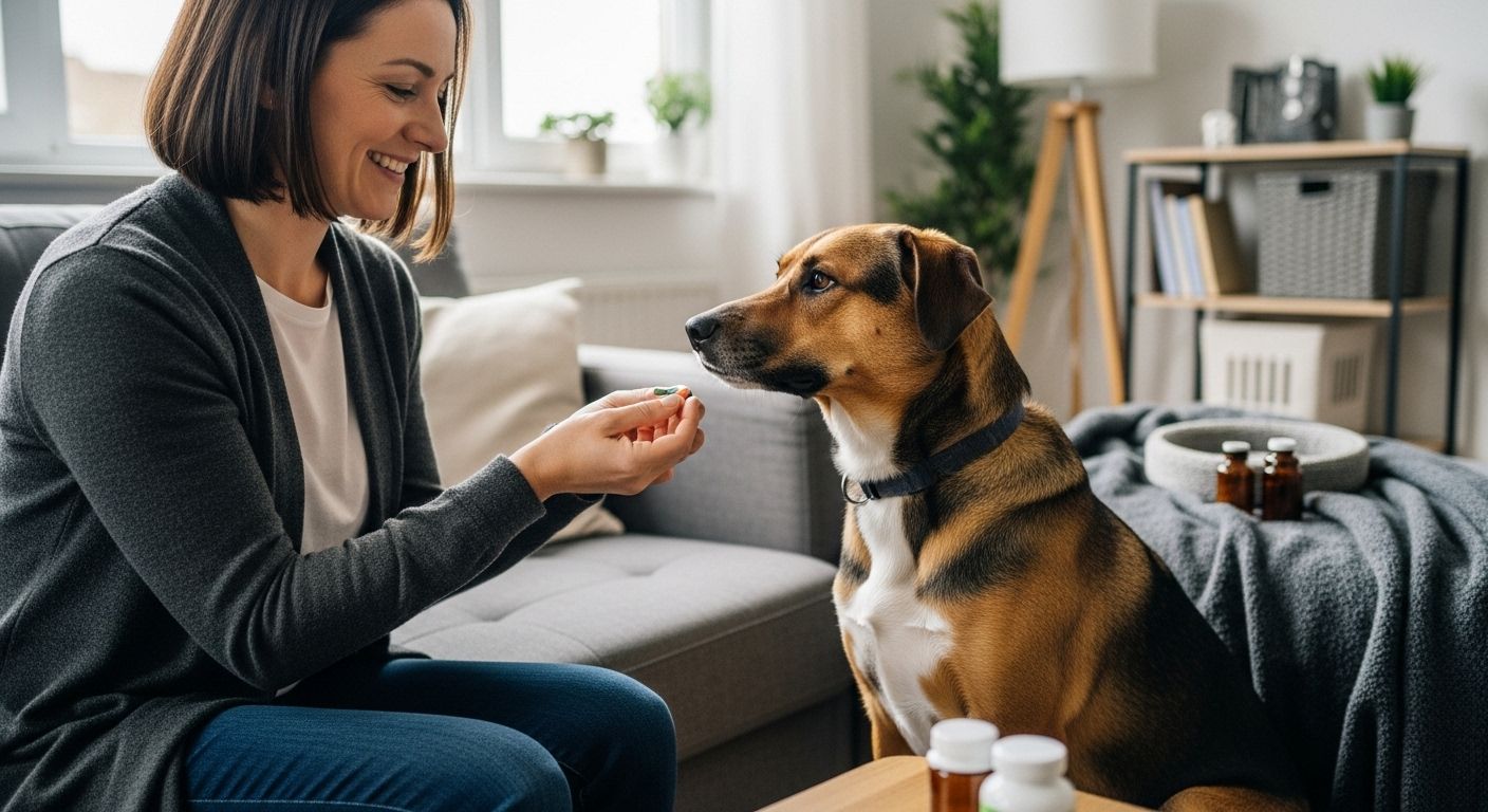 Gelenktabletten Hund Alltag